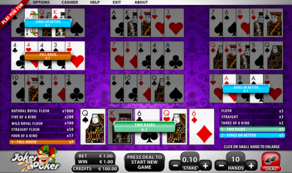 Joker Poker.