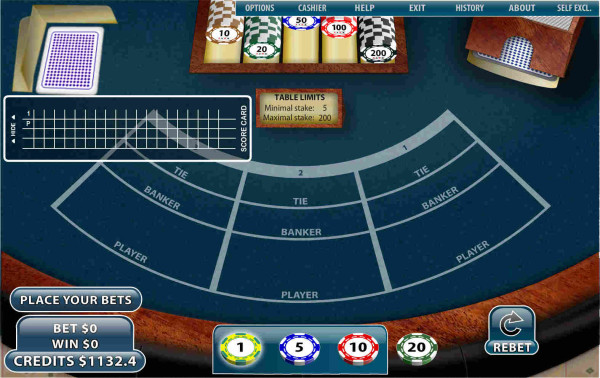 Online Baccarat.